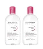 Gently cleanse and remove makeup with Bioderma Sensibio H2O Micellar Water. Perfect for sensitive skin, this 500ml bottle soothes and purifies, leaving your skin clean, refreshed, and irritation-free.