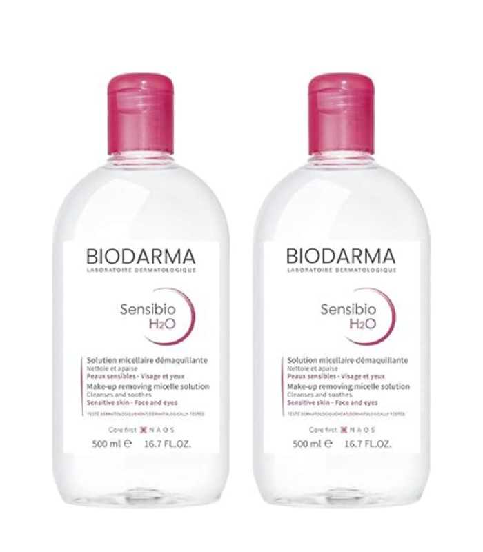 Gently cleanse and remove makeup with Bioderma Sensibio H2O Micellar Water. Perfect for sensitive skin, this 500ml bottle soothes and purifies, leaving your skin clean, refreshed, and irritation-free.