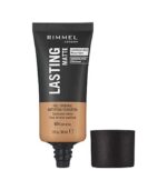 Get flawless, all-day coverage with Rimmel London Lasting Finish Matte Foundation in 404 Sun Beige. This lightweight, long-lasting formula provides a smooth, matte finish, controls shine, and resists sweat and humidity. Perfect for a natural look that stays fresh from morning till night."
