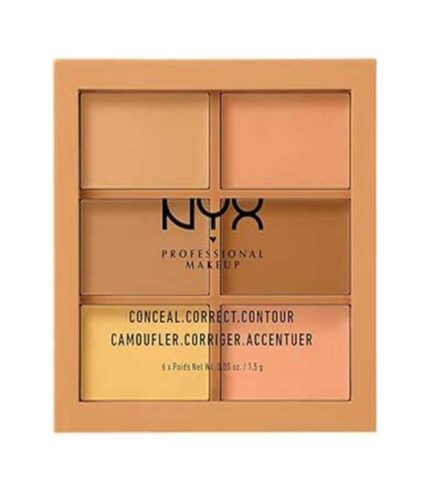 NYX PROFESSIONAL MAKEUP Conceal, Correct, Contour Palette, Medium 02