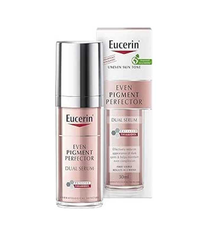 Eucerin Even Pigment Perfector Dual Face Serum Cream, Reduces Spots, Plumps up Wrinkles, Refines Skin Texture, Suitable for All Skin Types, 30ml