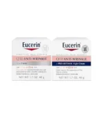 Eucerin Q10 Anti Wrinkle Face Cream Bundle, Day Cream and Night Cream For Face, 1.7 Ounce (Pack of 2)