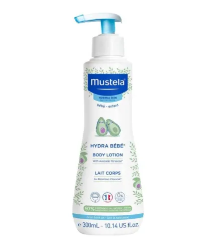 Mustela, Hydra Bebe Body Lotion with Organically Farmed Avocado, 300 ml