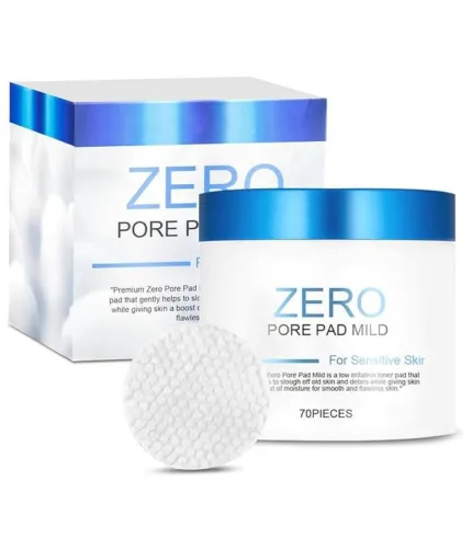 medicube Zero Pore Pads 2.0, Dual-Textured Facial Toner Pads for Exfoliation and Pore Care with 4.5% AHA Lactic Acid & 0.45% BHA Salicylic Acid, Ideal for All Skin Types, Korean Skin Care