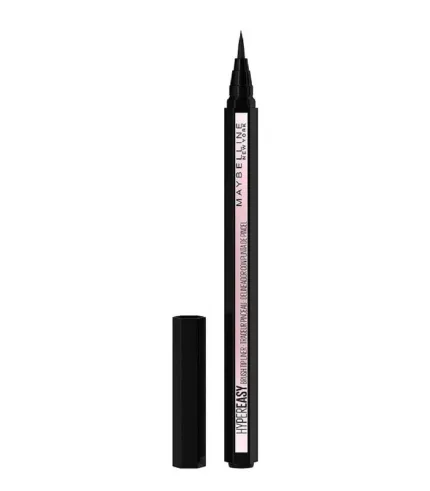 Maybelline New York Liquid Eyeliner, Brush Tip, Long-Lasting and Waterproof, Matte Finish, Hyper Easy Liner, Black